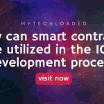 How can smart contracts be utilized in the ICO development process